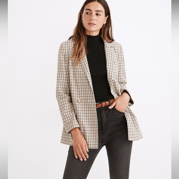 Madewell Jackets & Blazers - Madewell Dorset Blazer in Albermarle Plaid Size Small